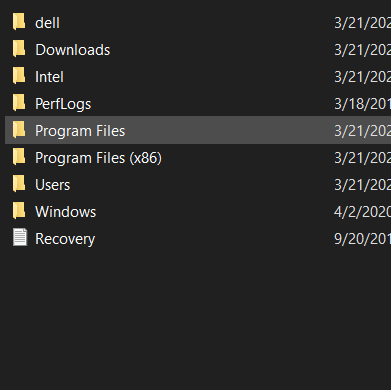 How do i create default folders in my dual / secondary drive? a5f35a6a-cd29-421b-8eb3-8fb8d9433406?upload=true.png