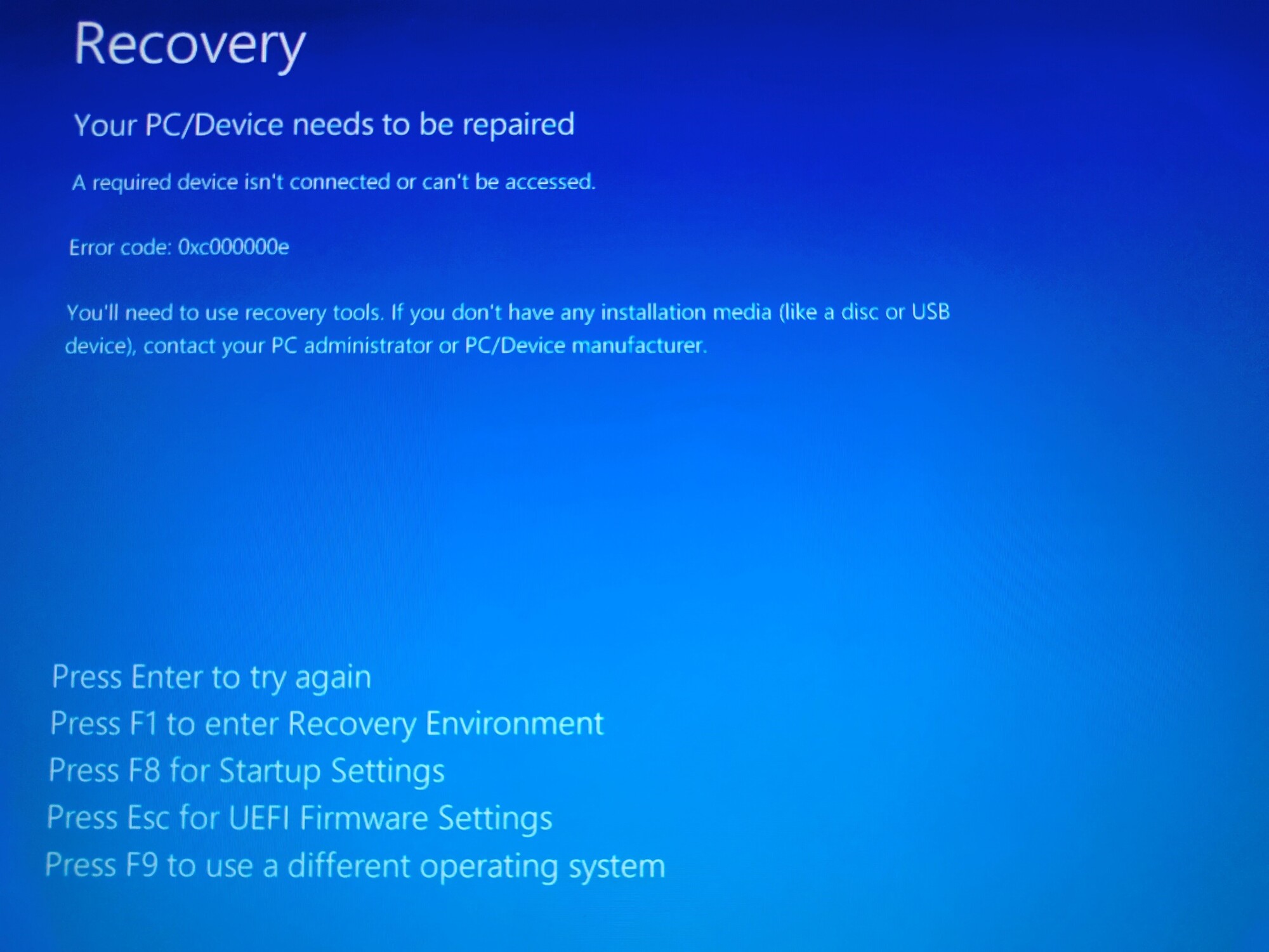 I want to downgrade from 2004 to 1909 but more than 10 days have passed. a620cf5e-b9eb-4421-a3d4-7024aca266da?upload=true.jpg