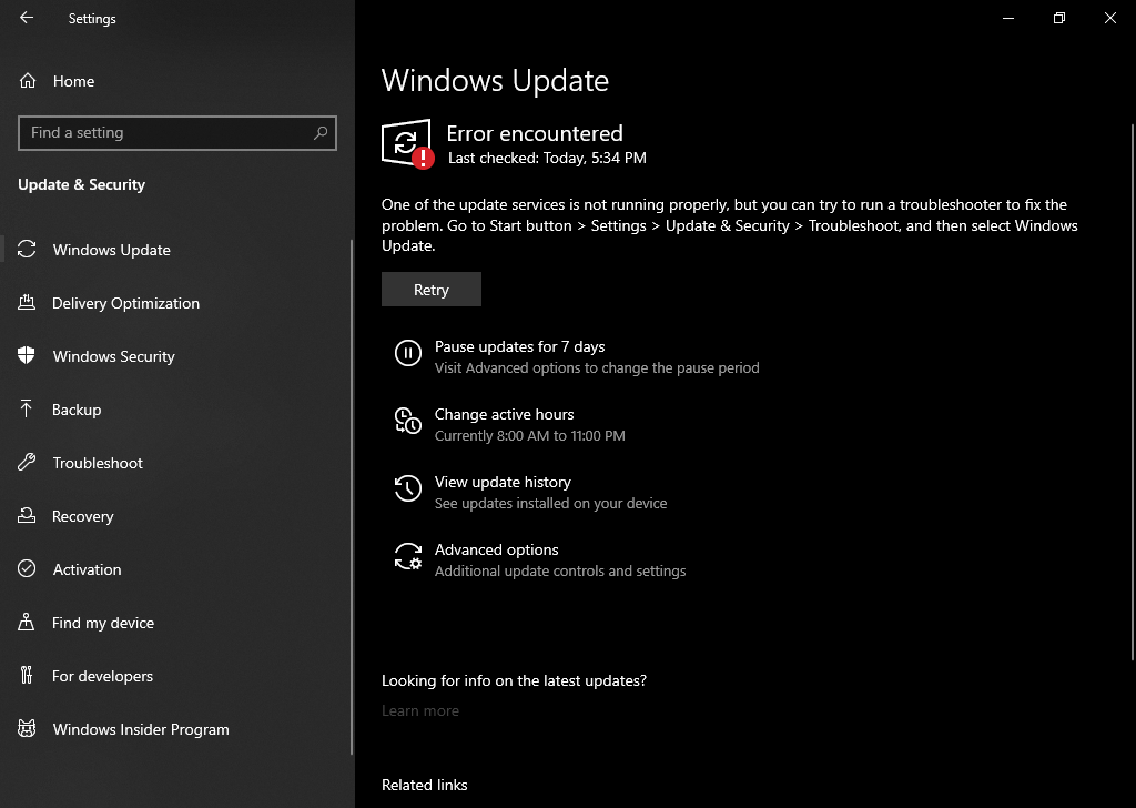 Windows Update Error code 1058 disabling itself when started a6315ab5-d5bf-42fd-8085-c0b18ba15b67?upload=true.png