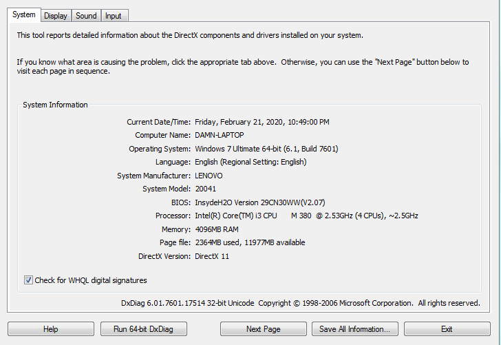 DDI Version", it's showing I have DirectX 10.1 installed on a DirectX 11 card a66a0e87-4a3d-43bb-a683-9a7cea6e76e1?upload=true.png