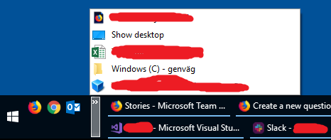 Add extra row to new Toolbar in Windows 10 Taskbar a6ad5fcc-8b2b-4060-bf4e-a949e61952c3?upload=true.png