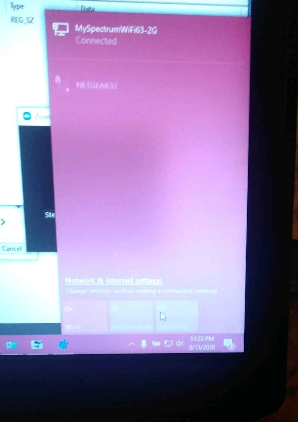Help! "No WiFi networks found" - laptop was working fine, now suddenly doing this a6b5496f-aefb-40c5-9049-179e76bfeaf2?upload=true.jpg
