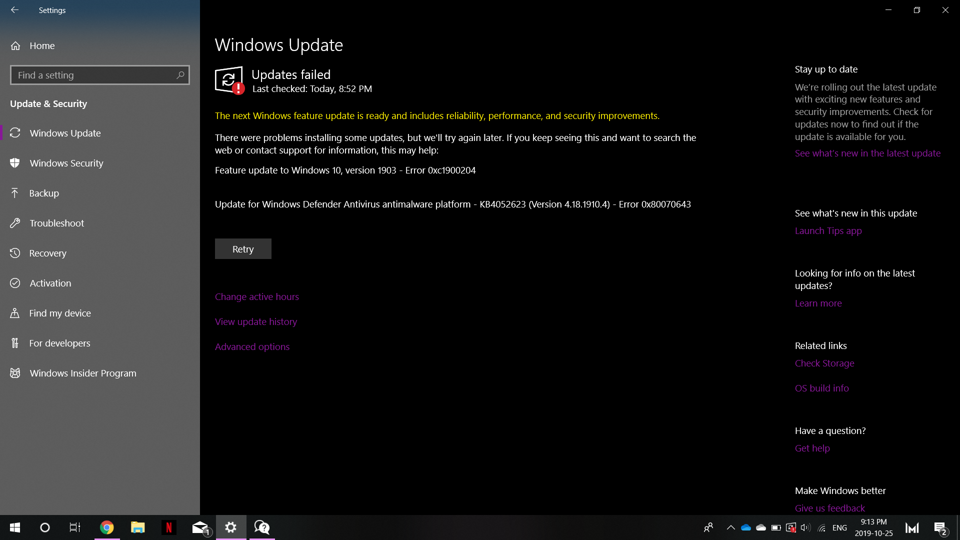 Feature update to Windows 10, version 1903 - Error 0xc1900204 a6b652bb-ec68-4546-98b5-5fe0b02ed1c9?upload=true.png