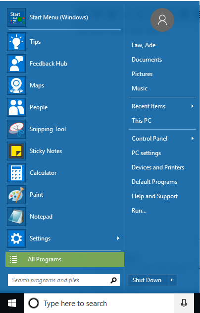HOW TO CHANGE START MENU? a7342b4b-7f00-46f5-bc85-67932d1202ce?upload=true.png