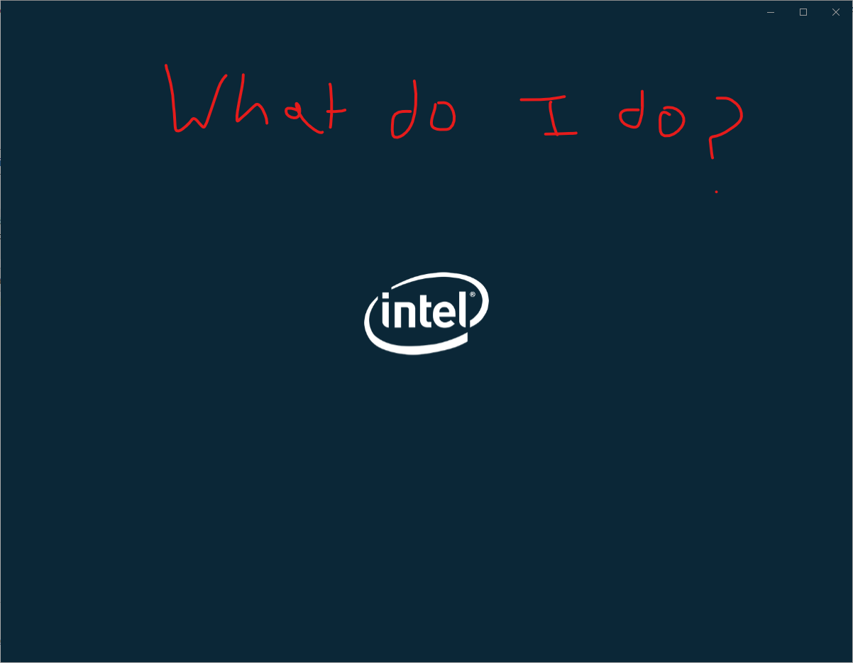 When Intel Graphics Command Center launches, it is stuck on loading a74caefc-173d-4da8-83db-6fec9806e1cd?upload=true.png