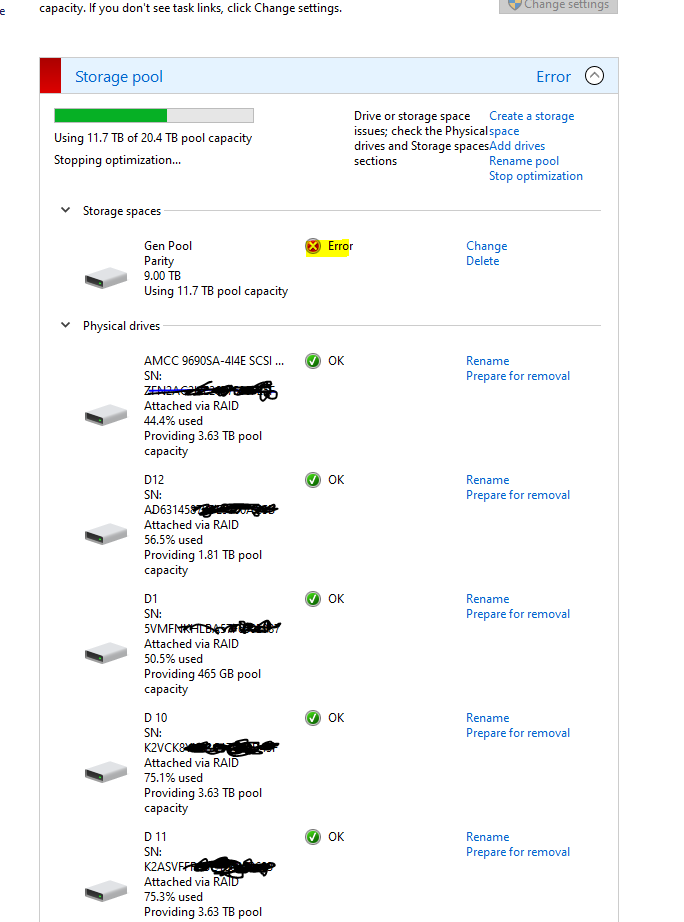 Windows 10 Drive pool Showing Error a780995b-4bcb-471b-9df6-147352a646be?upload=true.png