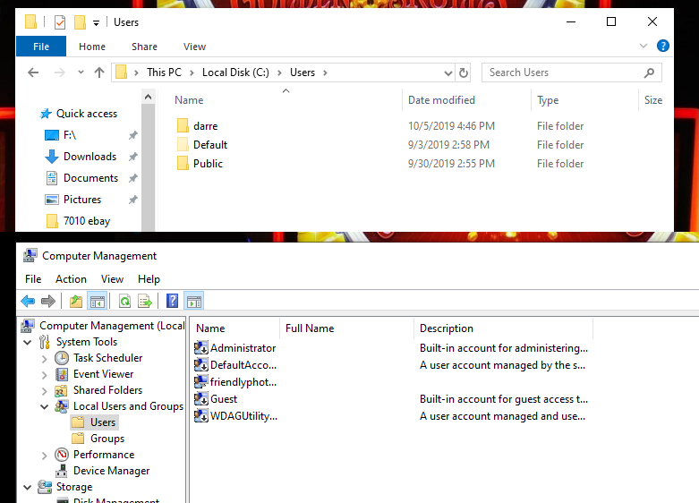 Windows 10 Pro problem with user names a795f747-6b5f-4627-99f0-e762a06d4417?upload=true.png