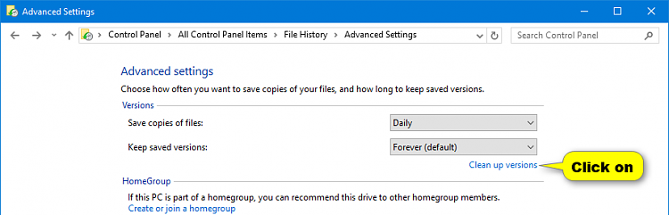 File history exists on a separate drive but can't be seen after clean install of w10. a79e3fb6-9c06-4a43-922e-fbdbc9bcdc3a.png