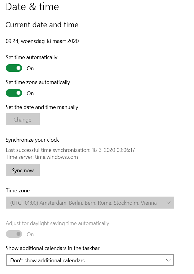 Windows sets incorrect time automatically for my timezone at every new start-up a7f2ea3e-30c2-4d43-85a7-56fd9004ec25?upload=true.png