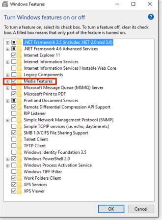 Unable to turn on any features from 'Turn on or off Windows Features' in Control Panel,... a803091b-c3c2-4c83-a495-74eb879ad57f.jpg