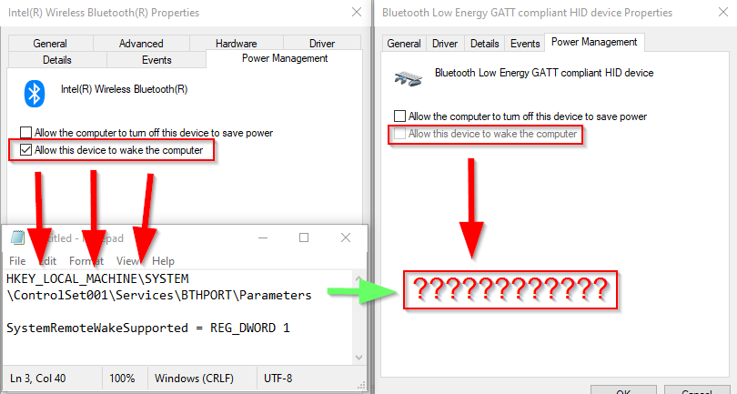 Locating Registry Key Path for "Allow this device to wake the computer" grayed out HID GATT... a832c534-90bf-40fc-8e82-a7b577ef21f1?upload=true.png