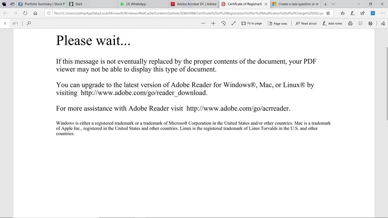 While opening certain types of pdf documetns in Edge, the file does not open and shows the... a8853eb9-179f-4333-bbd1-6e47ff6aa7aa?upload=true.jpg