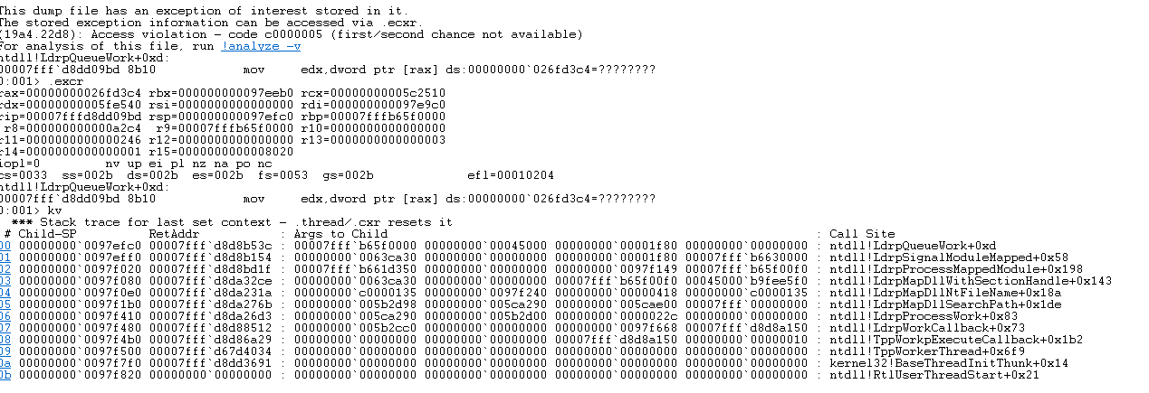 I'm experiencing my service crashes when my service start or stop.I used WinDbg to... a894941d-da62-471c-aa9e-6c0fae03c83e?upload=true.png