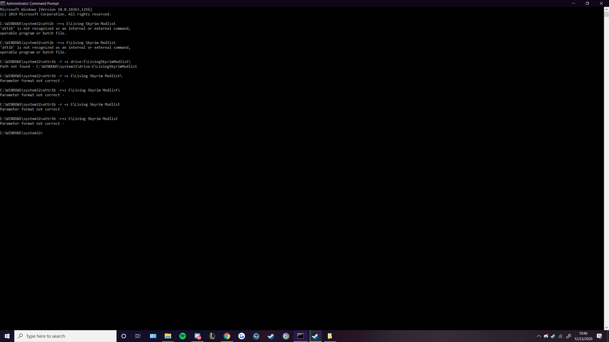 Read-Only files and Attrib command not working. a8962334-16cd-4663-be56-fa81595821d4?upload=true.png