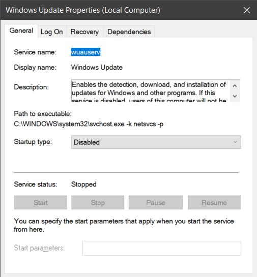Windows Update Error code 1058 disabling itself when started a8981b69-7197-4087-ac1a-73a75f12e9b0?upload=true.png