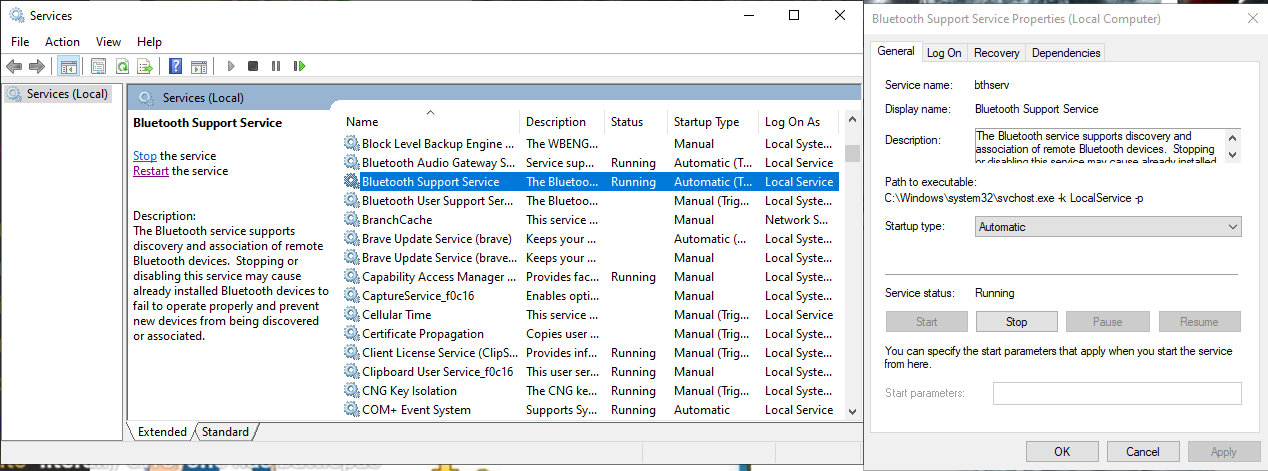 Bluetooth not working despite being connected a8aea948-f2d8-409c-bc9c-7402be7d34e6?upload=true.png