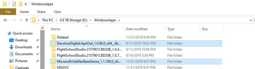 Can't uninstall corrupted files in windowsapp folders a9501ad0-f8dd-48f3-a01b-2b69bbe38526?upload=true.png
