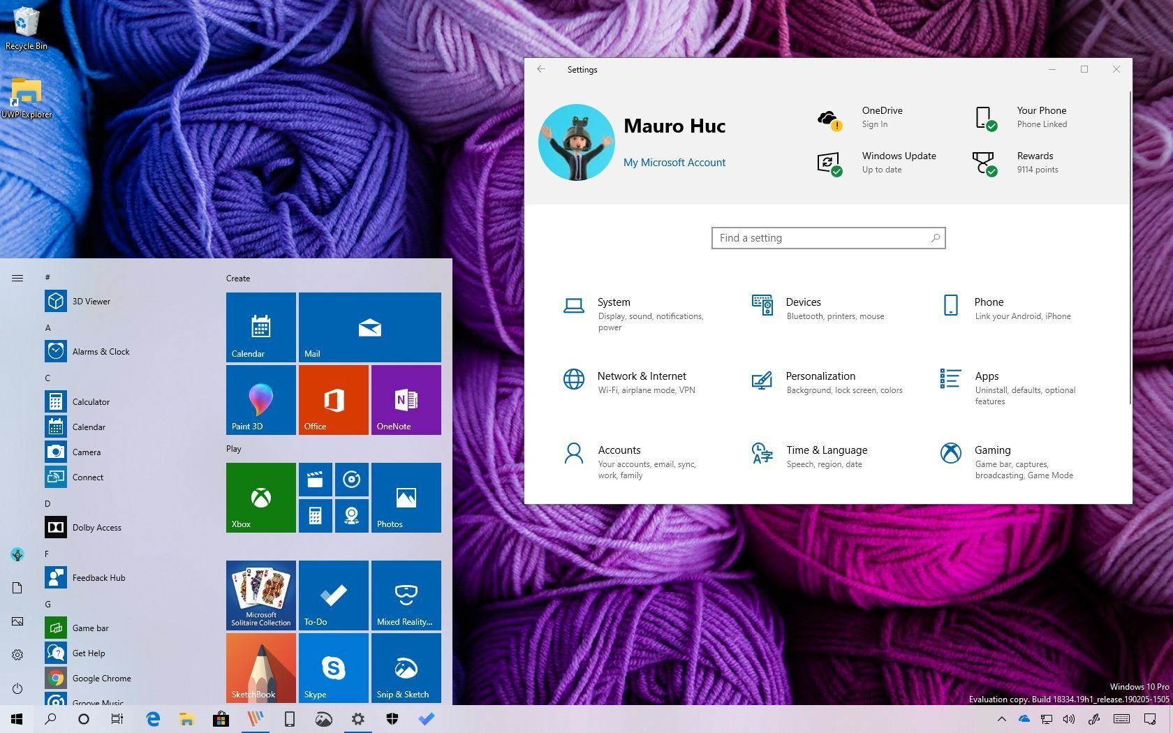 Do I have to been in this update to get this Settings UI? Windows 10 Pro a96427c9-5f70-45bc-8662-848613cadc0d?upload=true.jpg