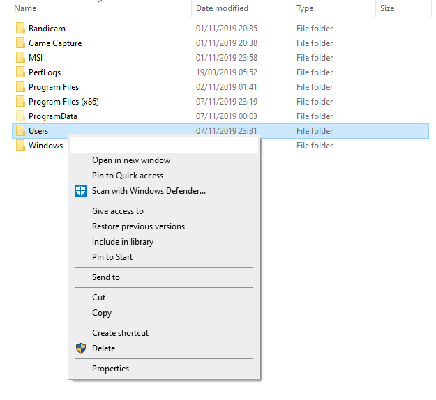 Windows 10 Context Menu Has "Open" Invisible But Available a99594ac-bdac-44ae-b06a-b2ab121a6f86?upload=true.png