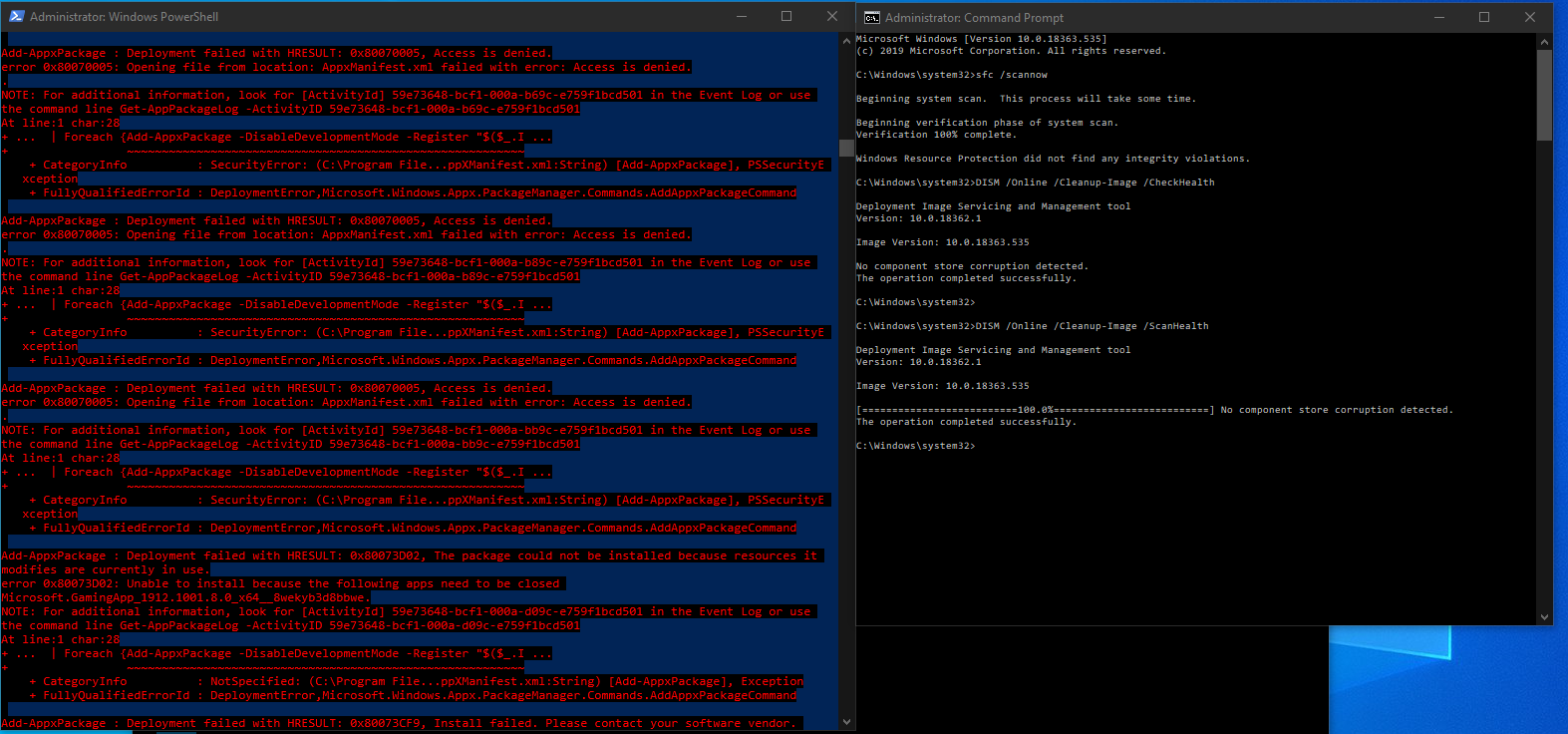 Windows 10 - Apps not opening aa2ebbe1-0f36-4c2c-afc5-acf06225d2d6?upload=true.png
