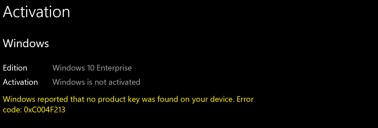Error 0xC004F213 Windows 10 Enterprise not activating aa78a88e-f1d7-4509-be33-5e2590da464d?upload=true.png