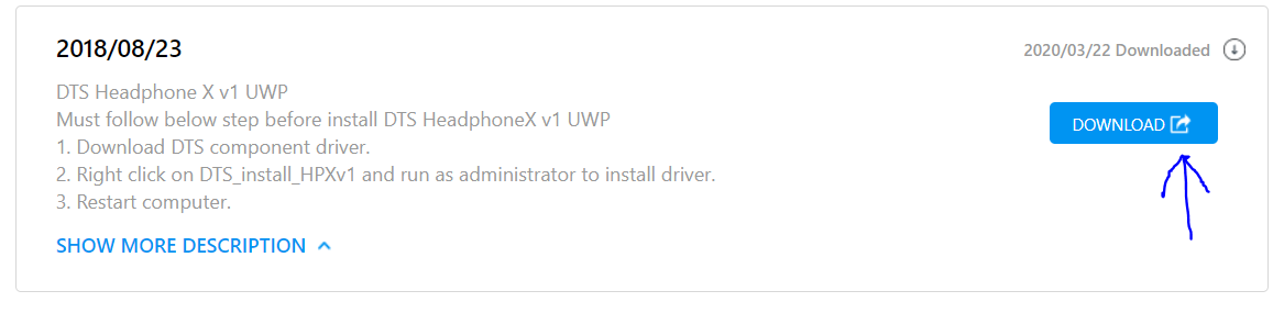 DTS Heaphone Not Working on Windows 10 - Resolved aa8b366d-15d8-4562-9df0-c21a321945b4?upload=true.png