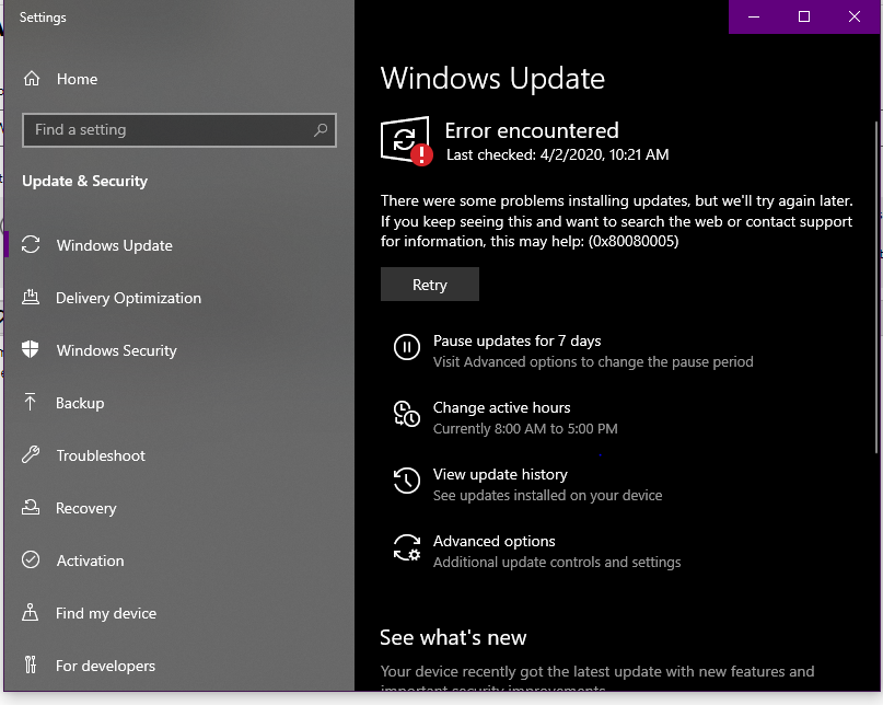 WIndows Update Error Code 0x80080005 aaa2a9d7-eed3-4dd2-a701-26006b52f21e?upload=true.png