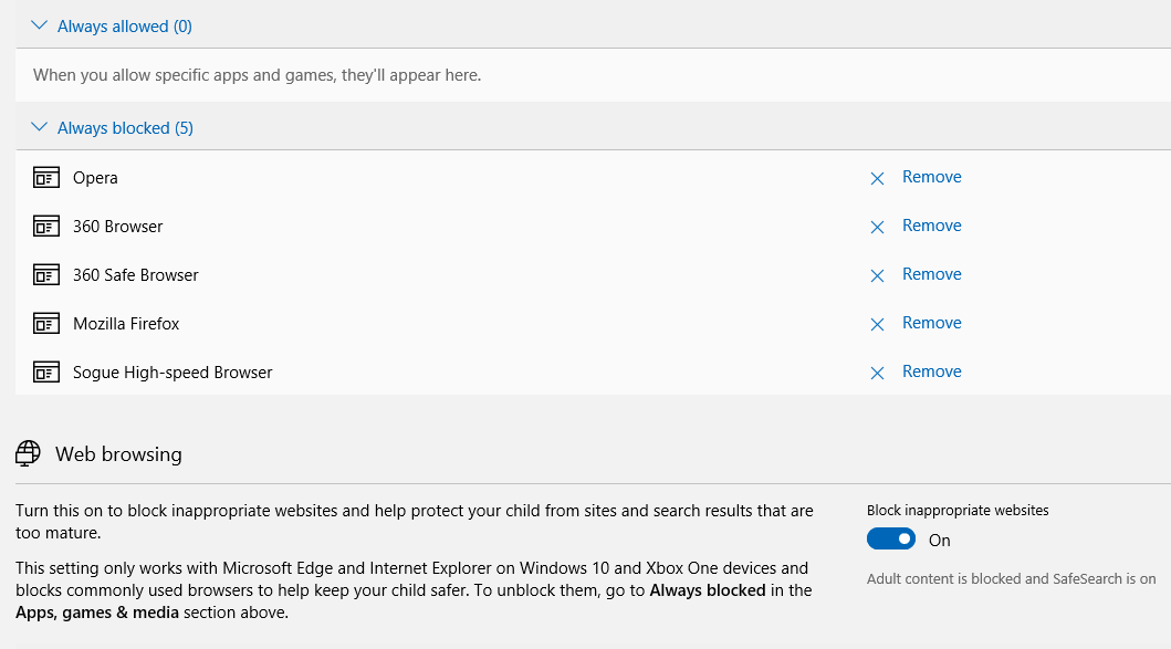 Child account cannot access Chrome after it is unblocked aad49df2-e6f1-463a-a3f5-0805b850a070?upload=true.png