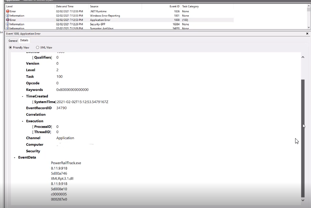 Getting .Net Run time and Application error while loading landxml file in Bentley Power... aaf82145-250b-45e8-b156-c8260c453d3c?upload=true.png
