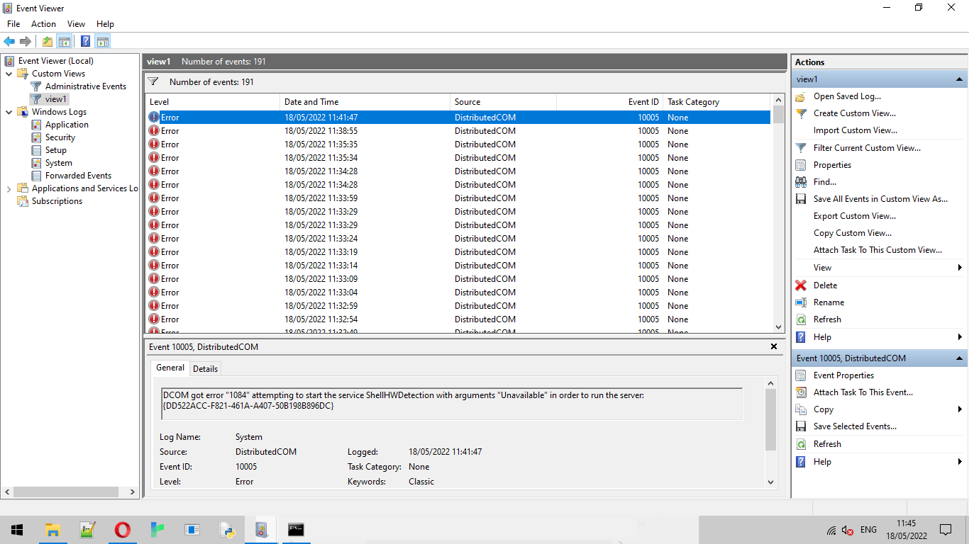 DCOM got error "87" attempting to start the service GamingServices with arguments... ab01aded-4f81-4599-b70c-fa95283a5566?upload=true.png