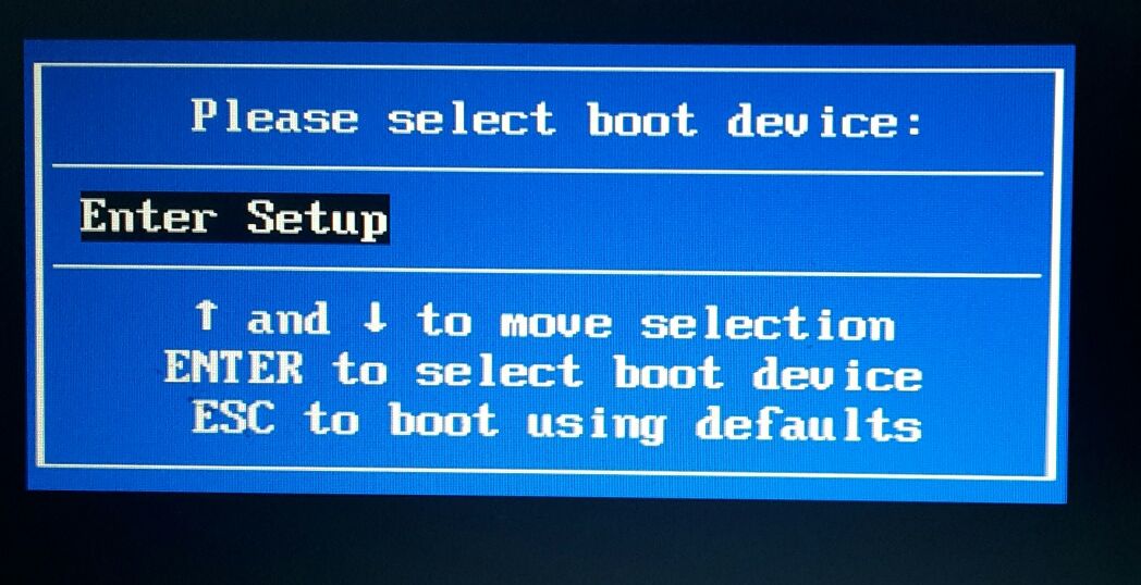 How do I solve this BIOS issue with no boot options? ab20f015-7c23-4ab2-81a1-4a04d5f33a83?upload=true.jpg