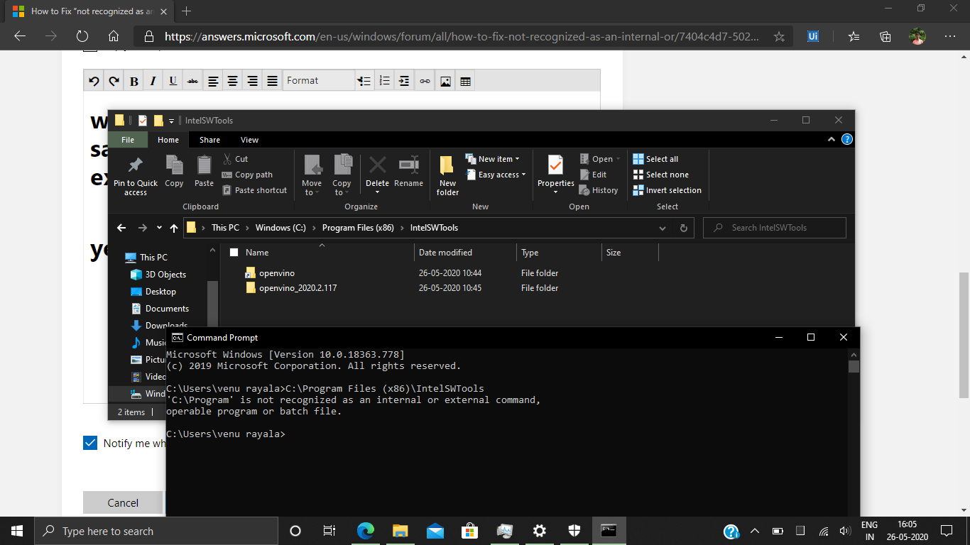 How to Fix “not recognized as an internal or external command” in Windows command prompt to... ab4b3628-122a-4b6d-bb77-6debdb558f30?upload=true.png