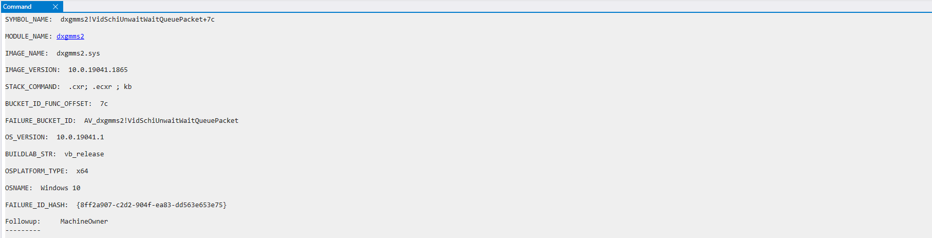 I keep receiving a BSOD while playing Black Ops 6: Zombies, I've run a bug analysis, but it... ab4fc4fb-fbb5-4236-be73-677ef2df8d23?upload=true.png
