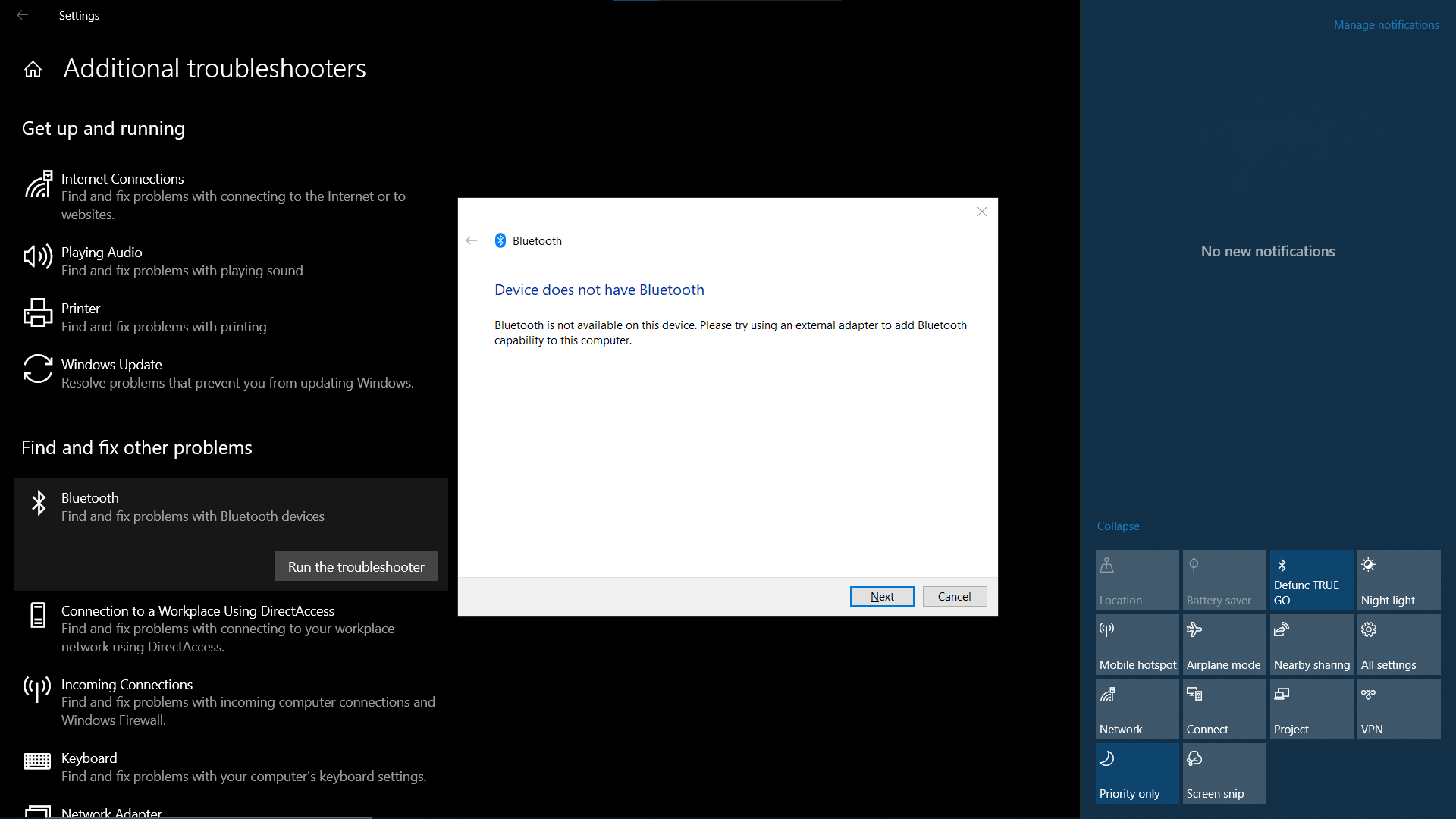 I literally have bluetooth connected but troubleshooter doesnt recognize it ab87dee8-b27a-4f02-b003-ac825519bdae?upload=true.png