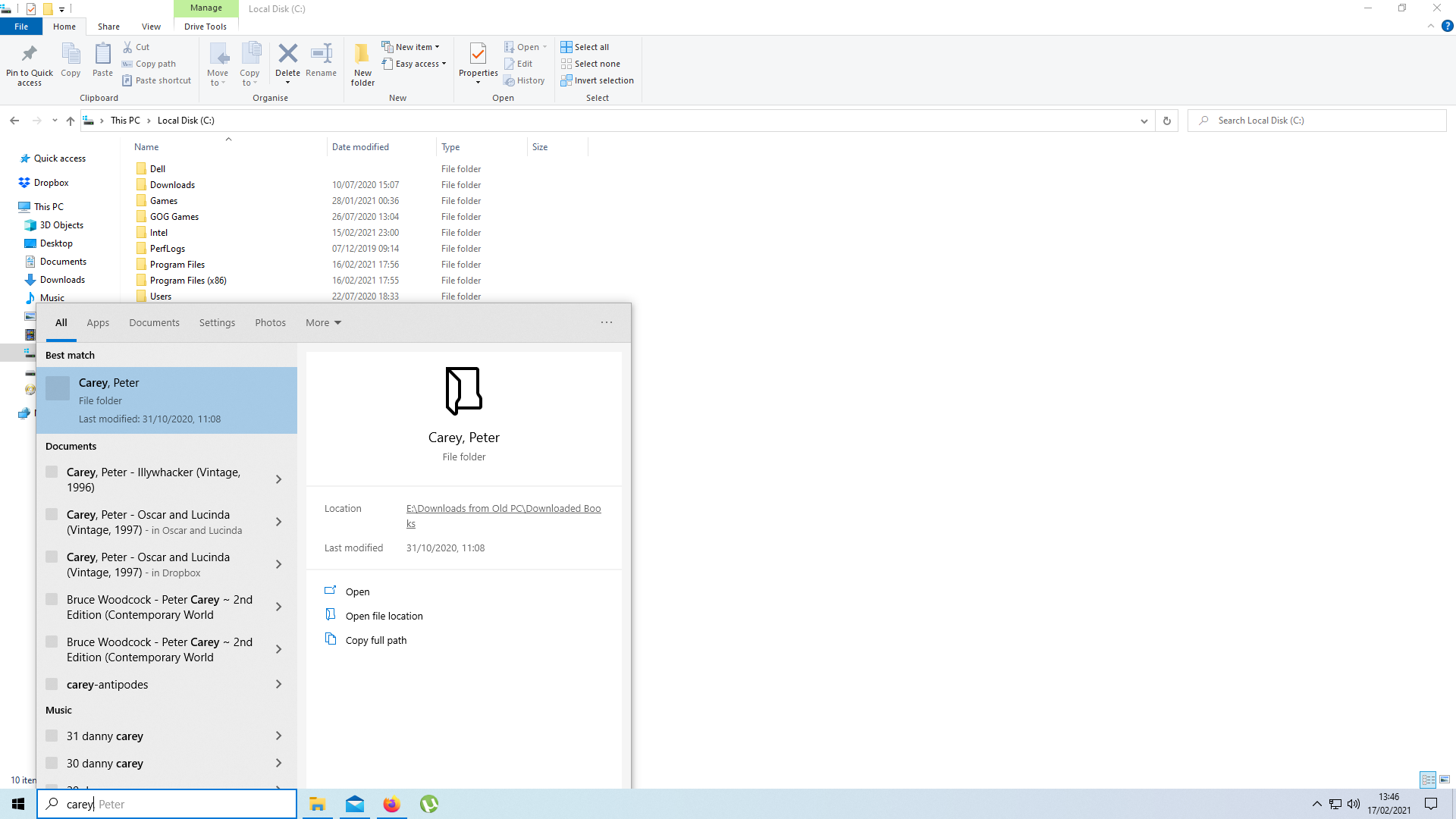 Icons disappearing in Windows 10 Search Box results after a while abe2a8e2-afe2-461f-a1c8-e023810dc993?upload=true.png
