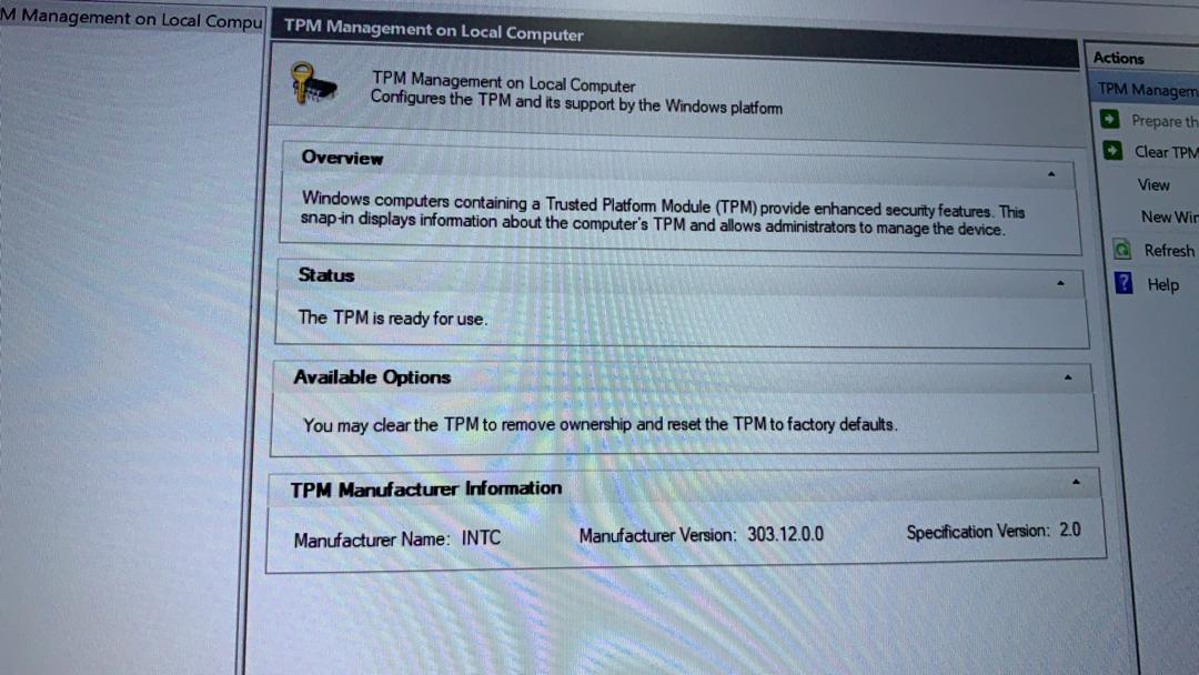 Trusted Plateform Module TPM Problems abe62a26-3c29-4447-bcc5-897bf52109ab?upload=true.jpg