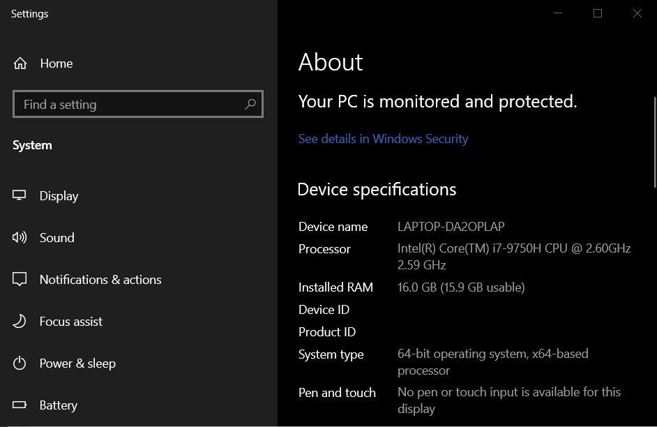 Windows 10 hides one Control Panel feature, but you can still access it About-Settings.jpg
