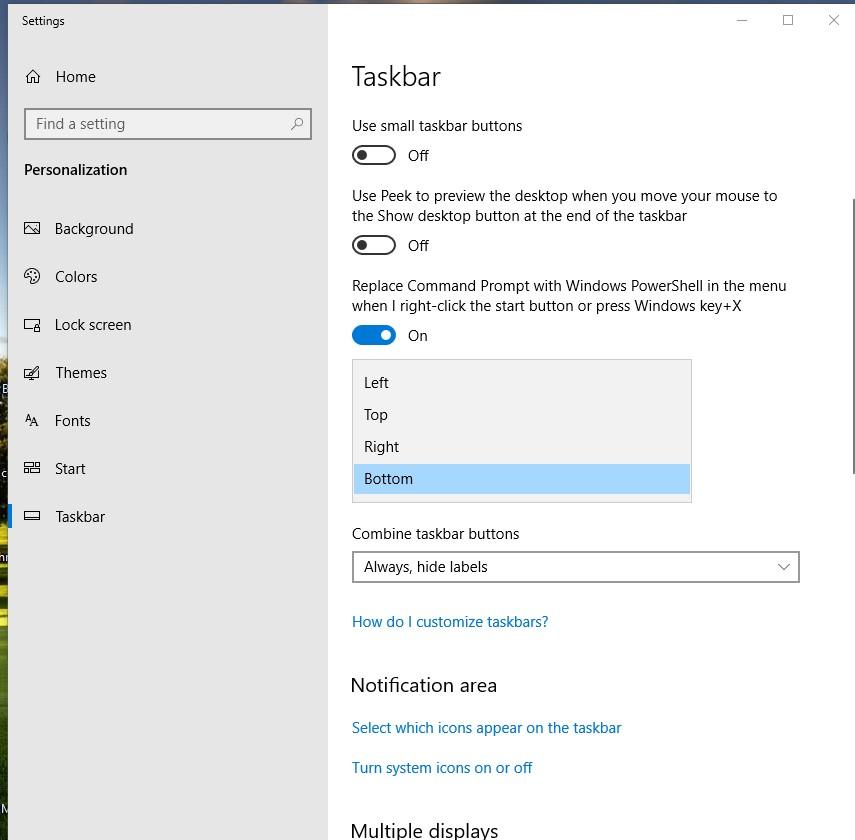 Task bar is taking up a fourth of my screen.  How do I change it back ac29c4f4-0b27-463a-80b1-8b74db31e493?upload=true.jpg