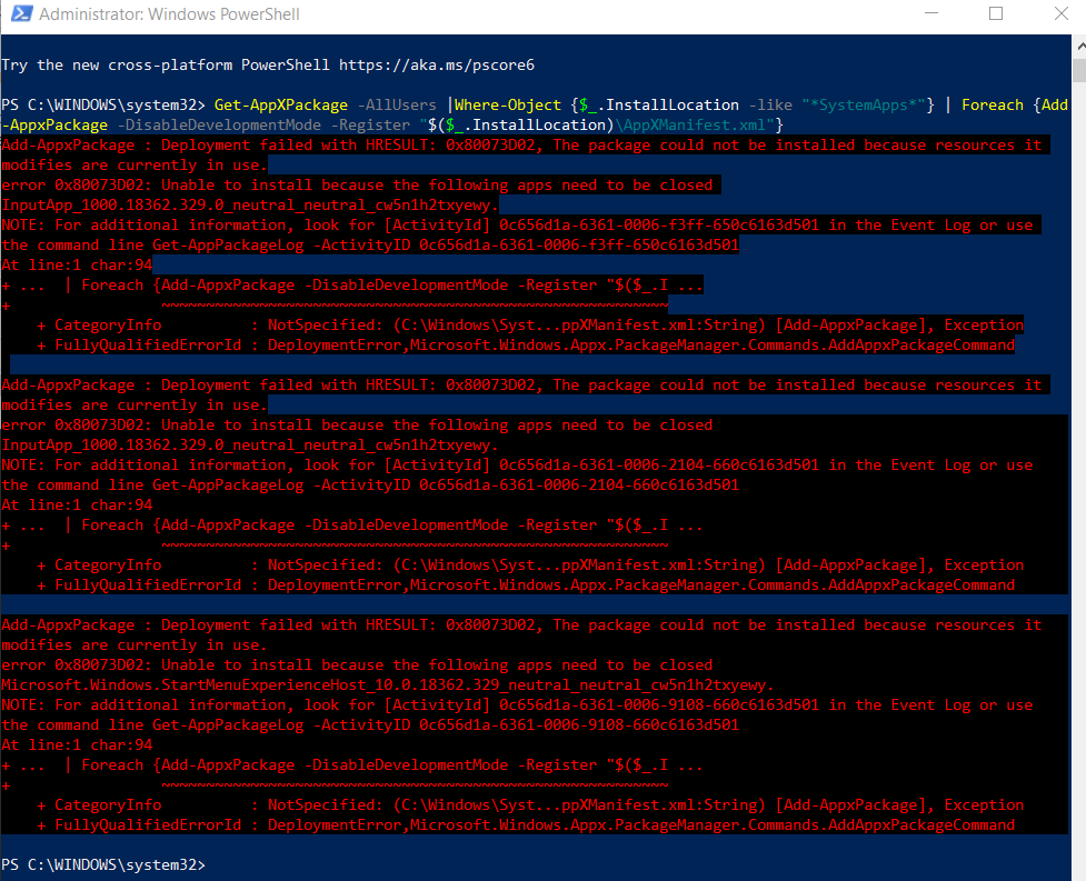 1903 updated eventually, now microsoft search doesn't work. ac48f44c-ad58-46c9-b0ba-90d7e90b97c4?upload=true.png