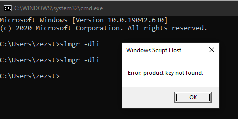 OEM Key not working anymore after system reset. Error: 0xc004f012 ac65f4c6-bc1b-4d62-ab09-0303d0f931e0?upload=true.png