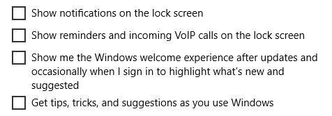 "Welcome to Windows" screen will show up even when welcome experience and tips are unchecked ac942adc-3a16-4dec-b981-4d4fe50eaa4f?upload=true.png