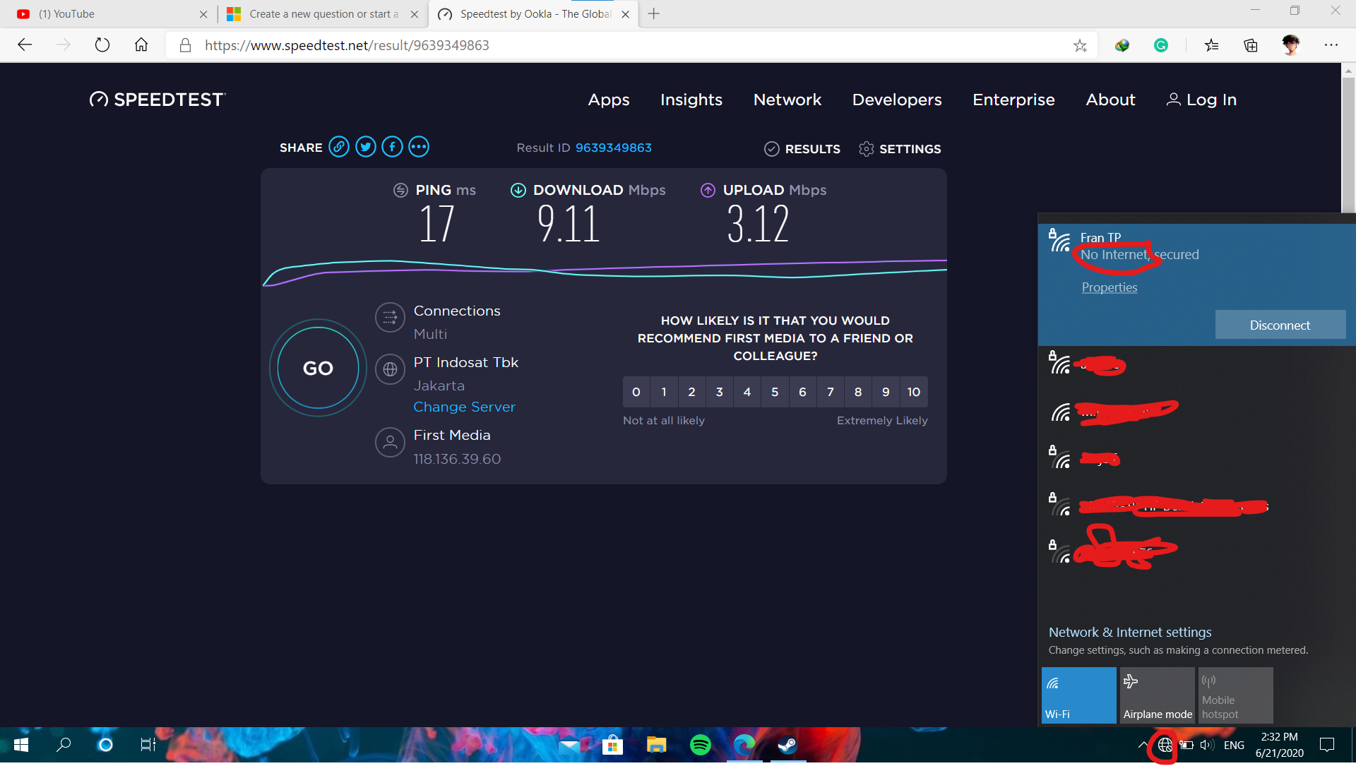 My Wi-Fi shows no internet connection after update version 2004 acac63fa-5877-4634-b448-af13661f2502?upload=true.png