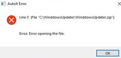 How can fix autoIt Error line 0 file c:\user\Mohamed\appdata\roaming\sfednpb\mchost.chm acc7389b-531a-412b-a3b6-58b5bed5b501?upload=true.jpg