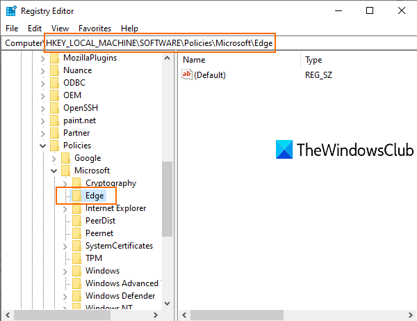 Enable System Print Dialog in Microsoft Edge in Windows 10 access-Edge-registry-key.png