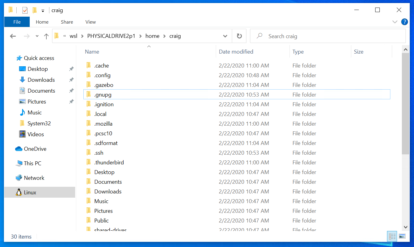 What is new in Windows Subsystem for Linux in Windows 10 - Sept. 2020 accessEXT4.png