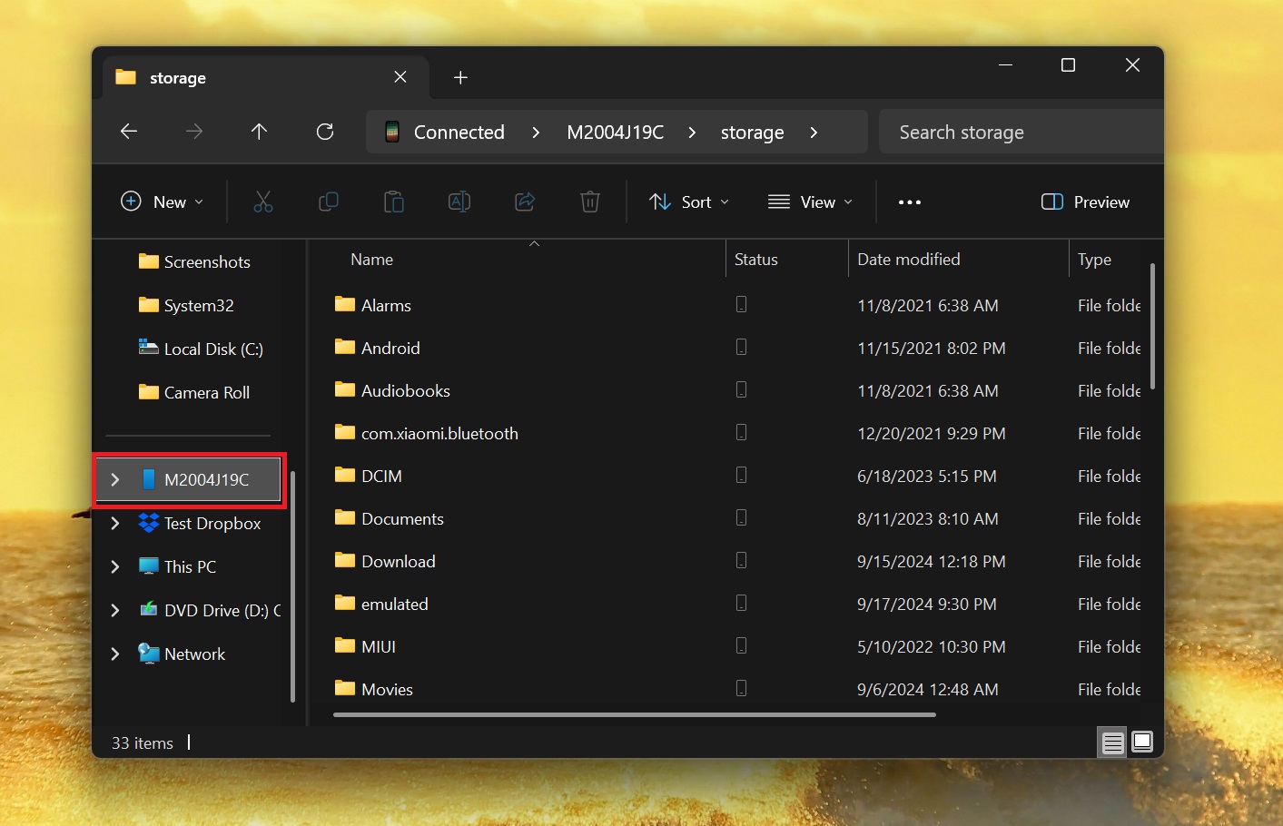 Bye USB, File Explorer gets Android storage integration on Windows 11, Windows 10 Accessing-storage.jpg