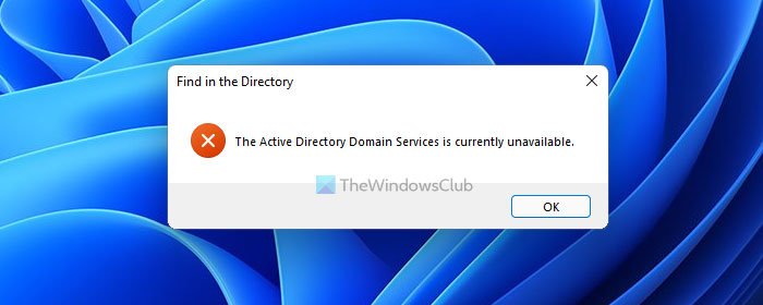 Fix The Active Directory Domain Services is currently unavailable active-directory-domain-services-is-currently-unavailable.jpg