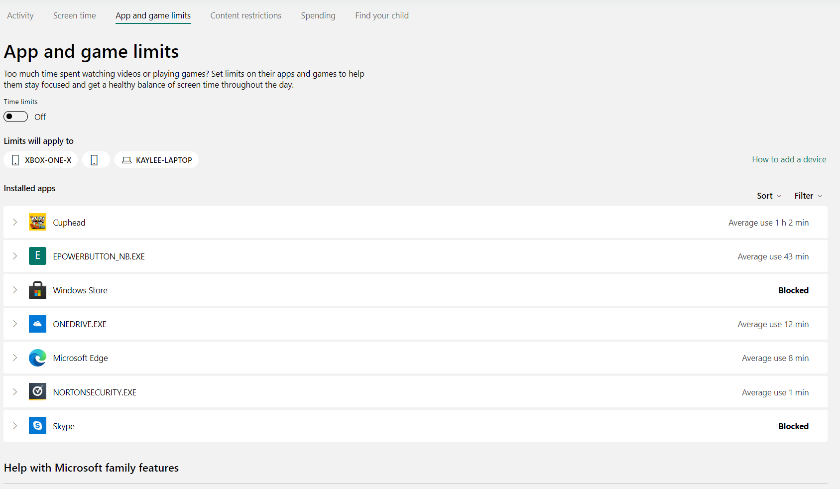Cannot disable certain games/apps from child account ad0a7b36-9a77-4d84-9c15-51180a767530?upload=true.png