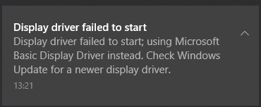 Black screen with error "Display driver failed to start" ad14270b-1e7b-4570-b8c1-ced18c40e6e9?upload=true.png