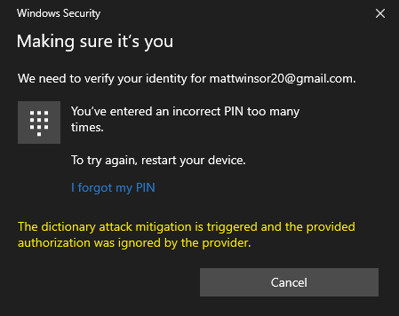 Dictionary attack mitigation triggered ad4b6692-0d9e-4a5c-91a2-27b23fb30a43?upload=true.png